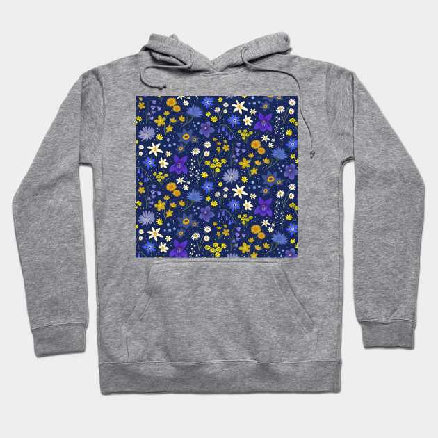 Garden Pattern Hoodie by Salty Siren Studios